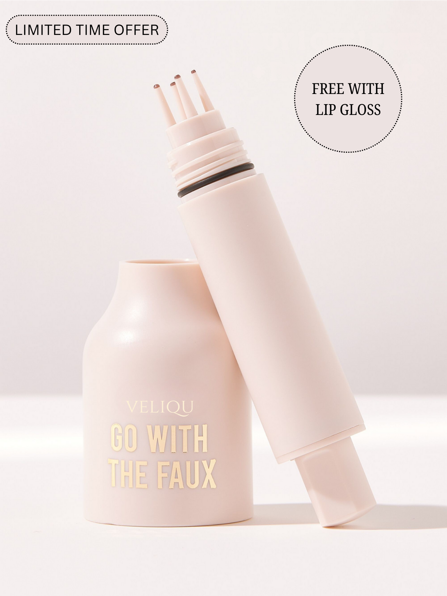 Go with the faux freckle stamp